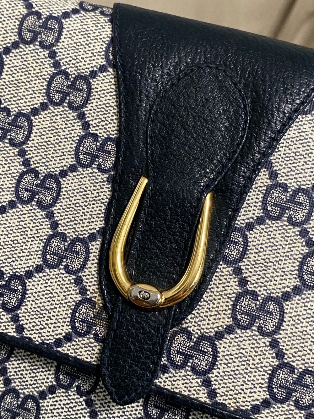Gucci Crossbody/Shoulder Bag GG Vintage Clutch Envelope Monogram - Picture 5 of 16